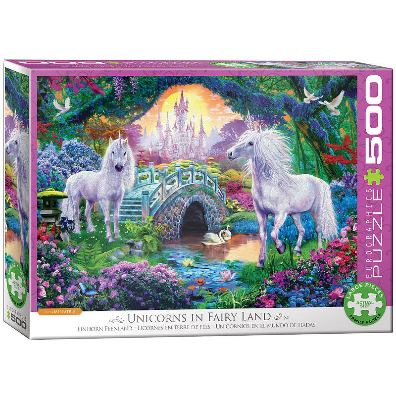 Puzzle 500 jednorożce 6500-5363