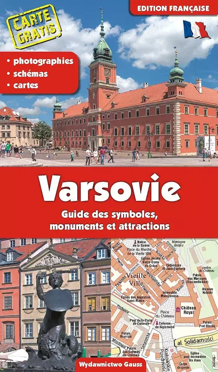 Warszawa. Przewodnik po symbolach, zabytkach i atrakcjach wer. Francuska wyd. 2023