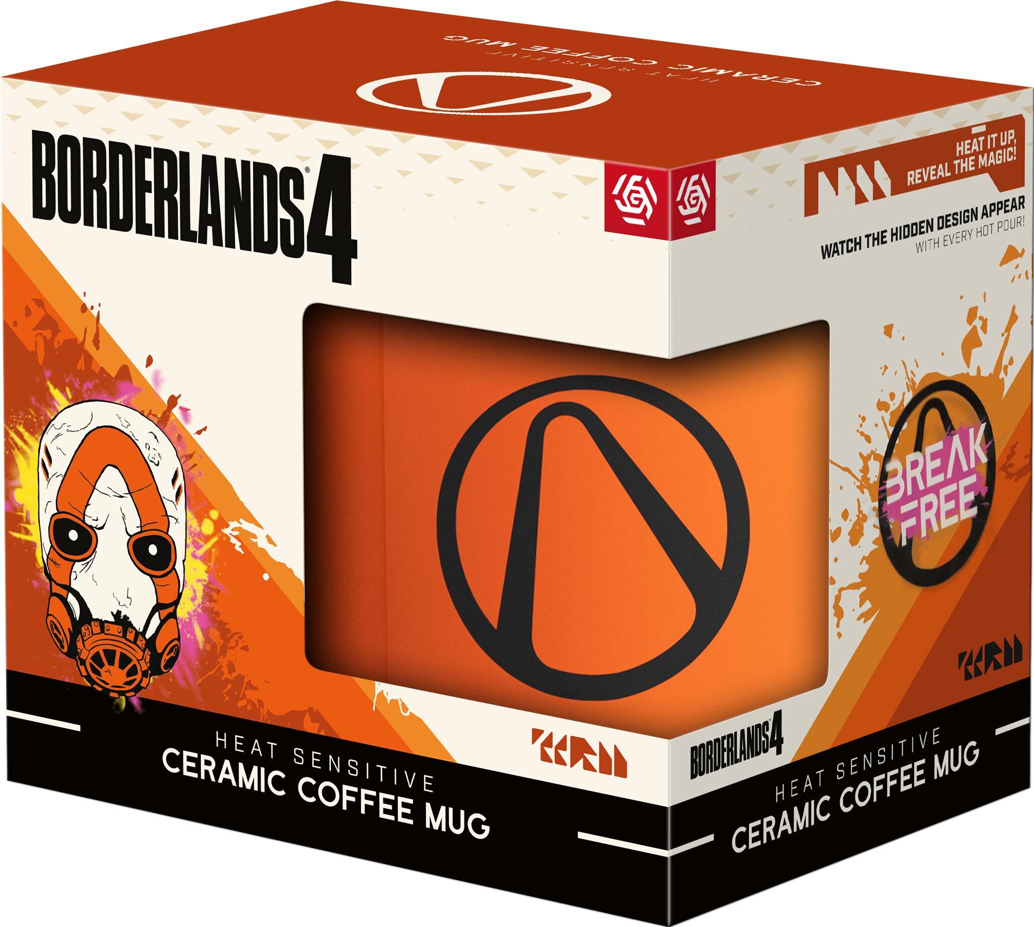 Kubek 450ml termoaktywny Borderlands 4 Hunters Icon