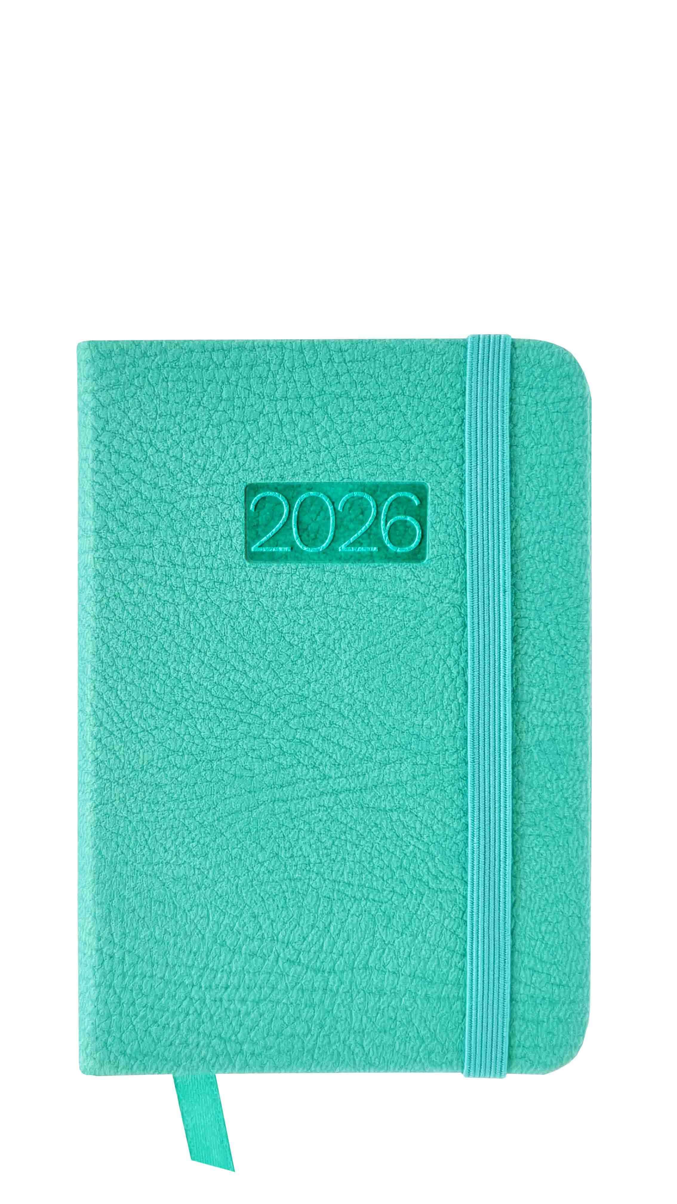 Kalendarz 2026 LUX tygodniowy turkus V2 KK-1L