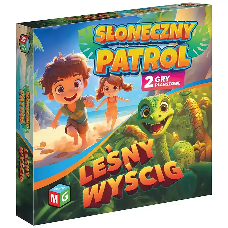 Gra słoneczny patrol leśny wyścig