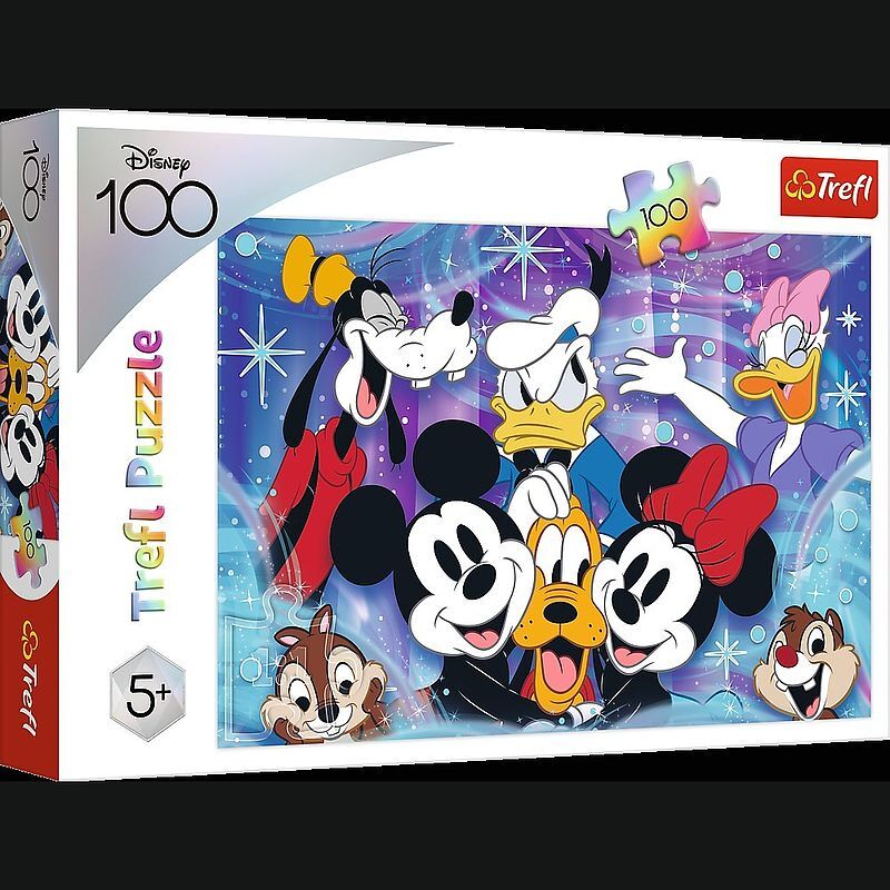 Puzzle 100 w świecie disney jest wesoło 16462