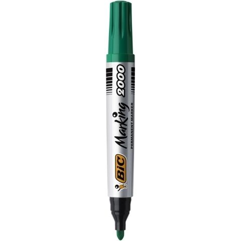 Marker permanentny Bic Marking 2000 - zielony (8209123)