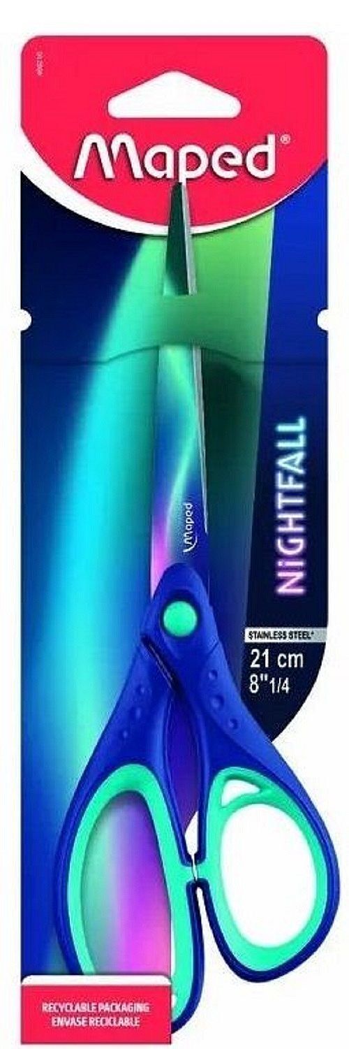 Nożyczki nightfall maped 21 cm blister