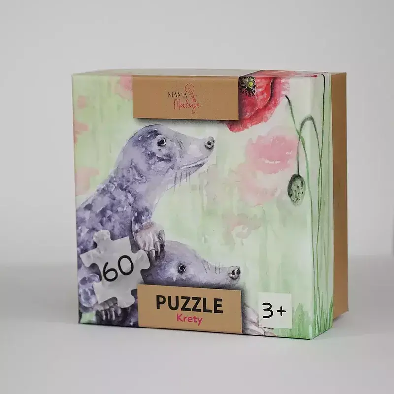 Puzzle 60 krety