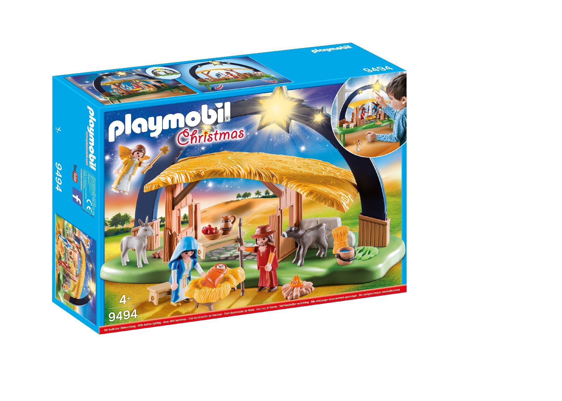 Playmobil Stajenka z oświetleniem 9494