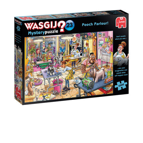 Puzzle Wasgij Mystery Salon dla psów 1000