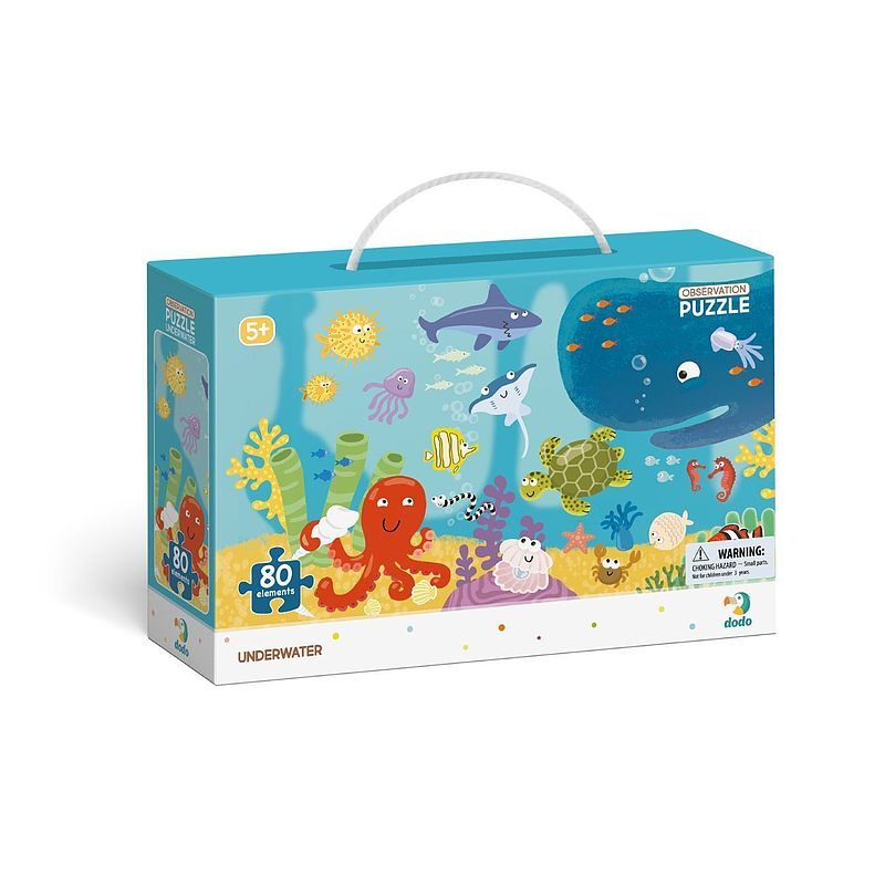 Puzzle 80 obserwacyjne ocean dop300134