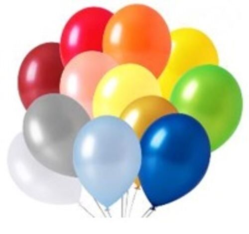 Balony metalik mix  kolorów 80 sztuk
