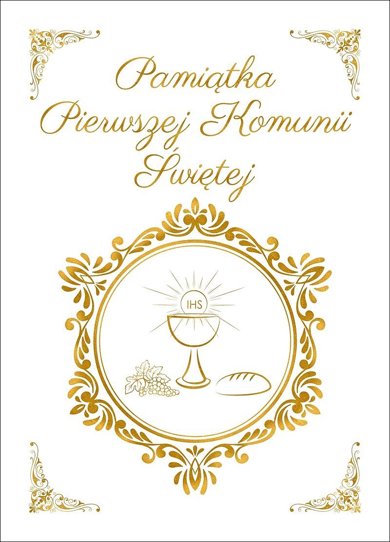 Pamiątka Pierwszej Komunii Świętej TW