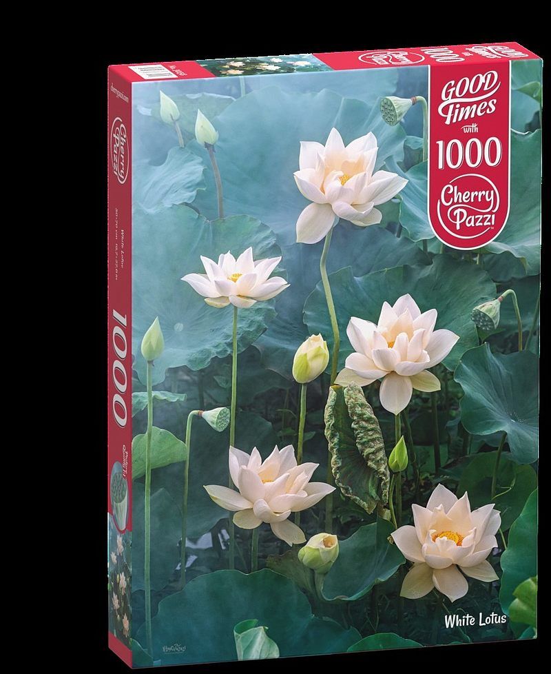 Puzzle 1000 cherry pazzi white lotus