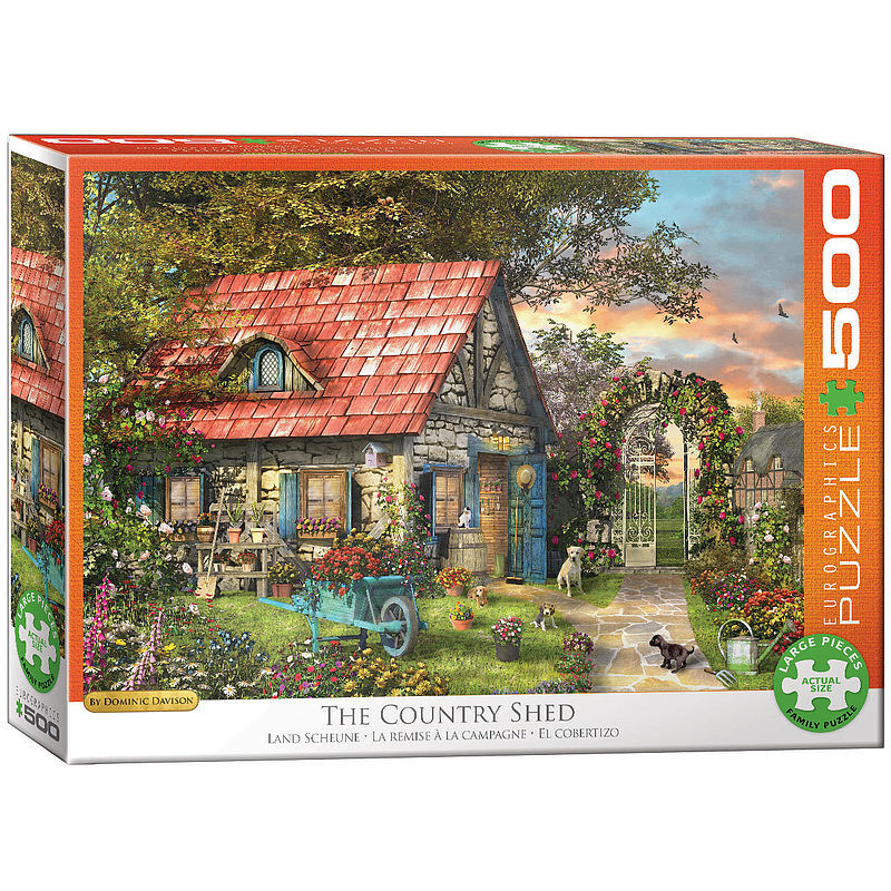 Puzzle 500 the country shed 6500-0971