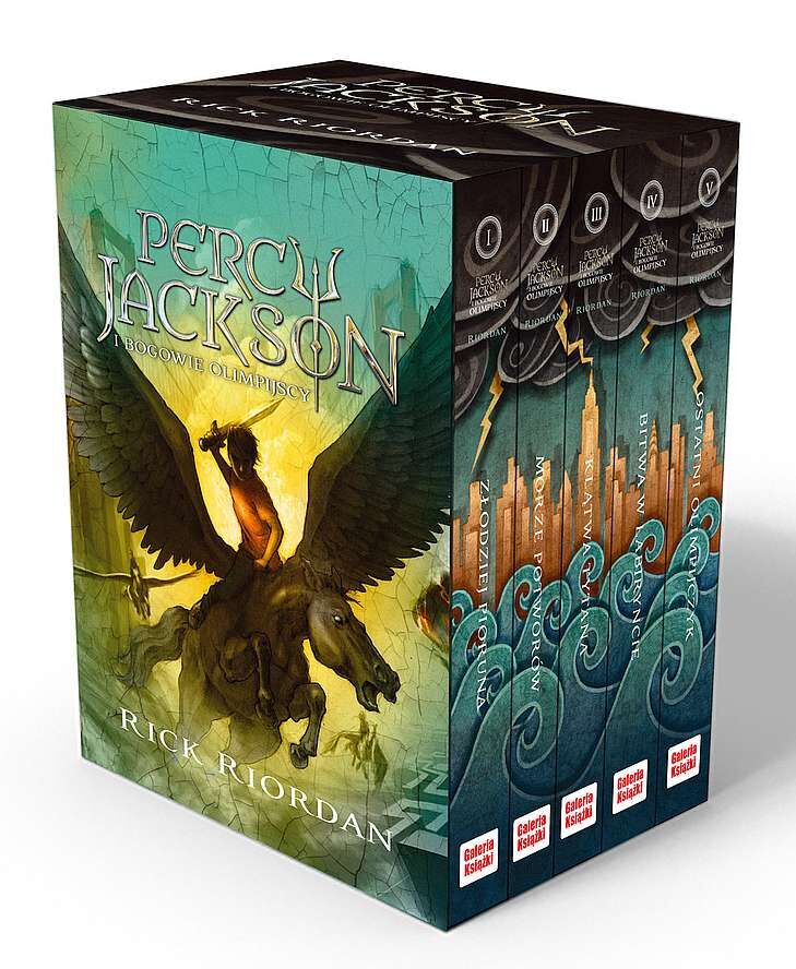 Pakiet Percy Jackson i bogowie olimpijscy wyd. 2021