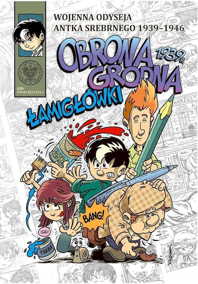 Wojenna odyseja antka srebrnego 1939-1946. Obrona grodna 1939 r. Łamigłówki