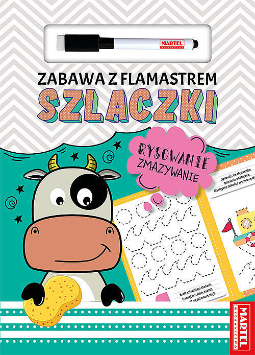 Zabawa z flamastrem. Szlaczki