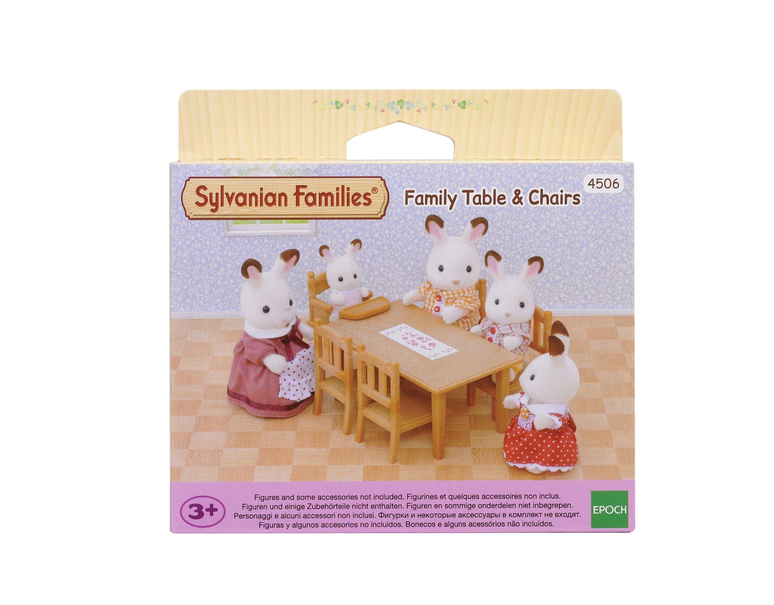 Sylvanian Families Zestaw do jadalni Stół i krzesła 4506