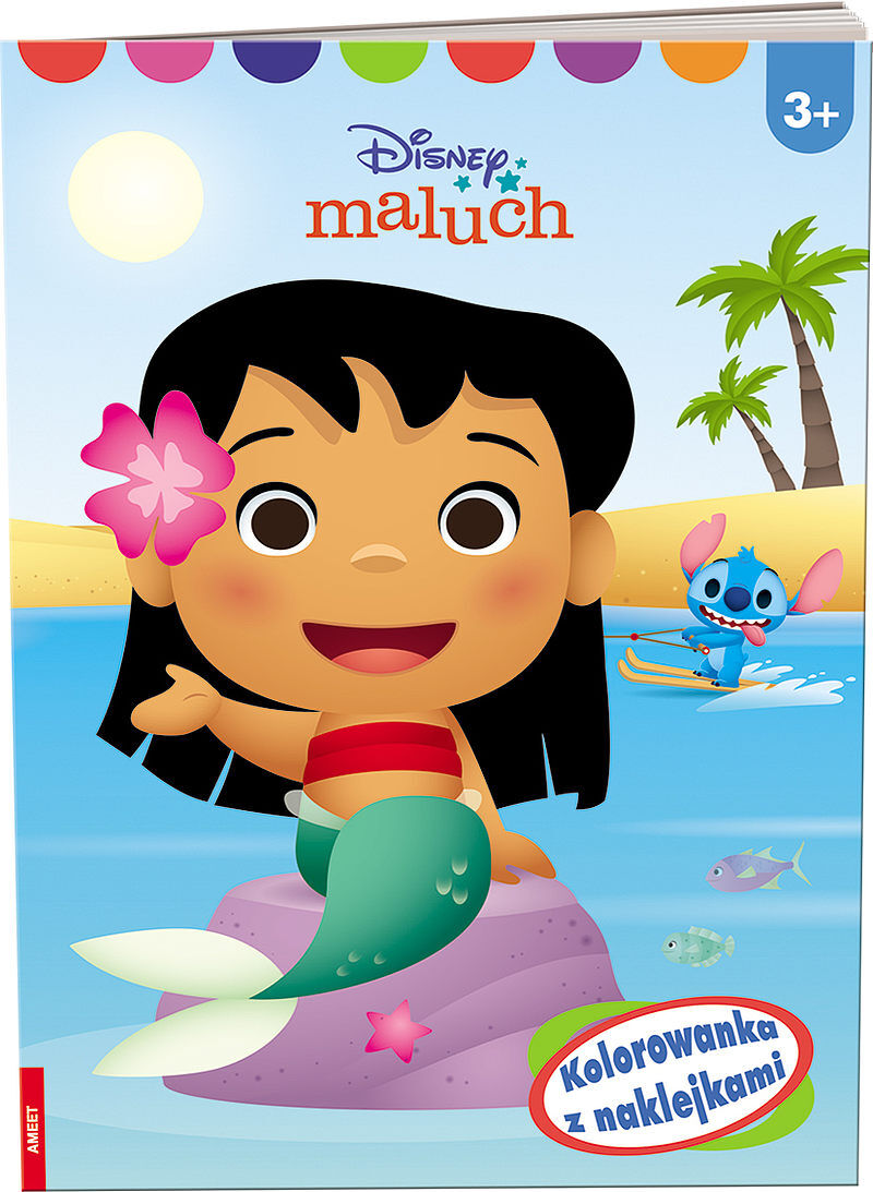 Disney maluch kolorowanka z naklejkami na-9206