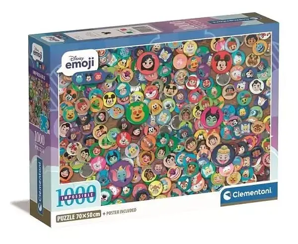 Puzzle 1000 compact disney emoji 39829