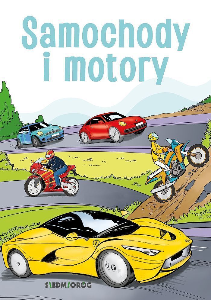 Kolorowanki poznawcze - Samochody i motory