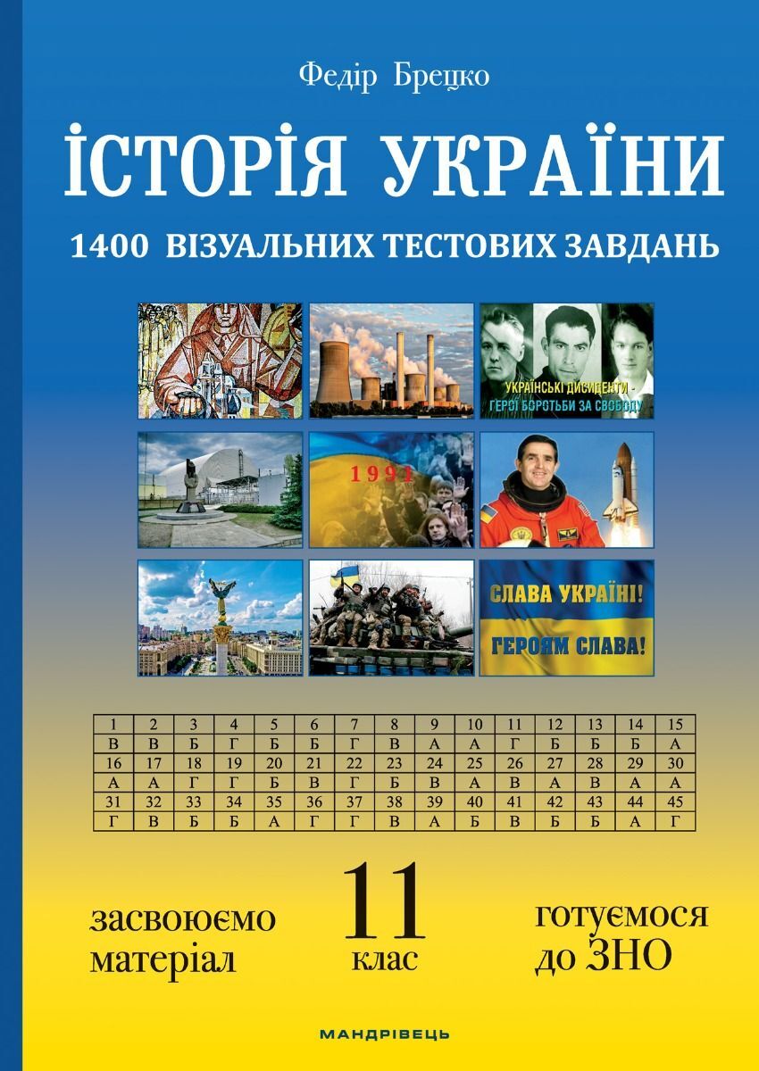 Історія України: візуальні тестові завдання. (e-book)