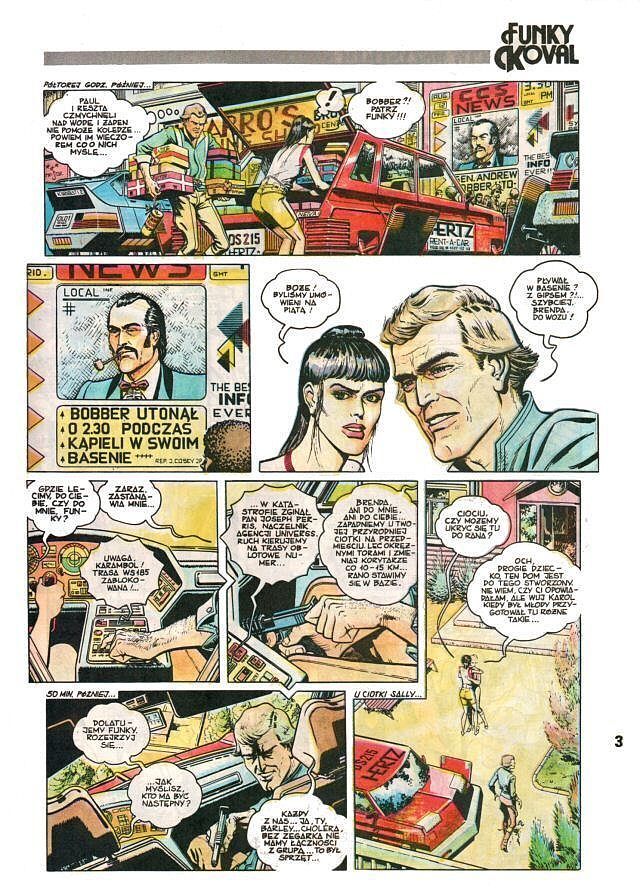 Komiks-Fantastyka - 3 - (2/1988) Funky Koval: Sam przeciw wszystkim