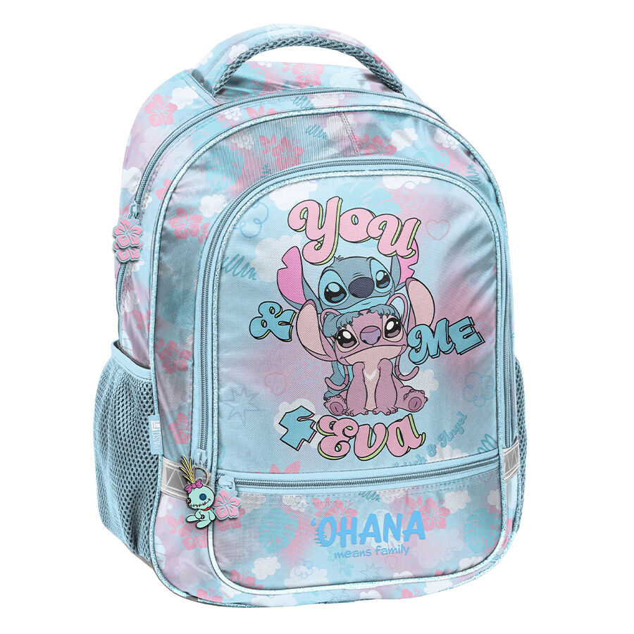 Plecak 2-komorowy Stitch & Angel Ohana DS26WW-260