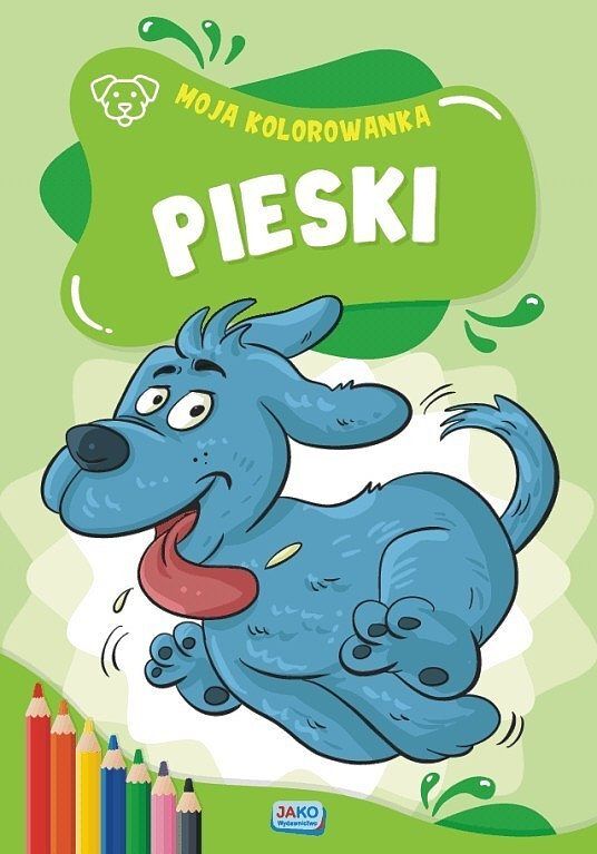 Moja kolorowanka pieski