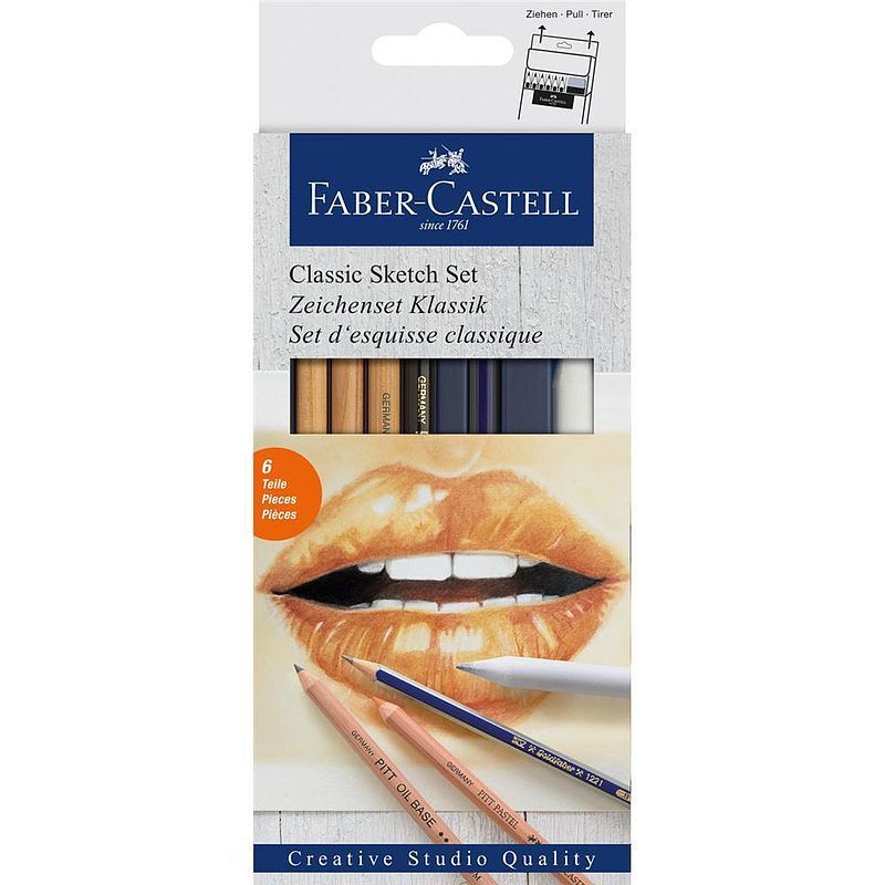 Zestaw do szkicowania faber-castell classic
