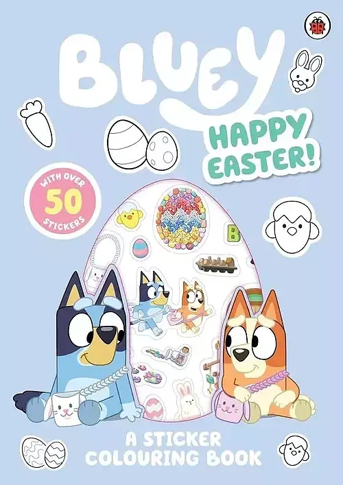 Bluey Happy Easter!