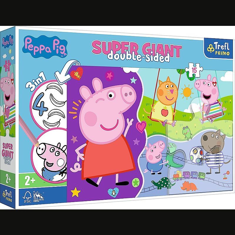 Puzzle Świnka Peppa 15