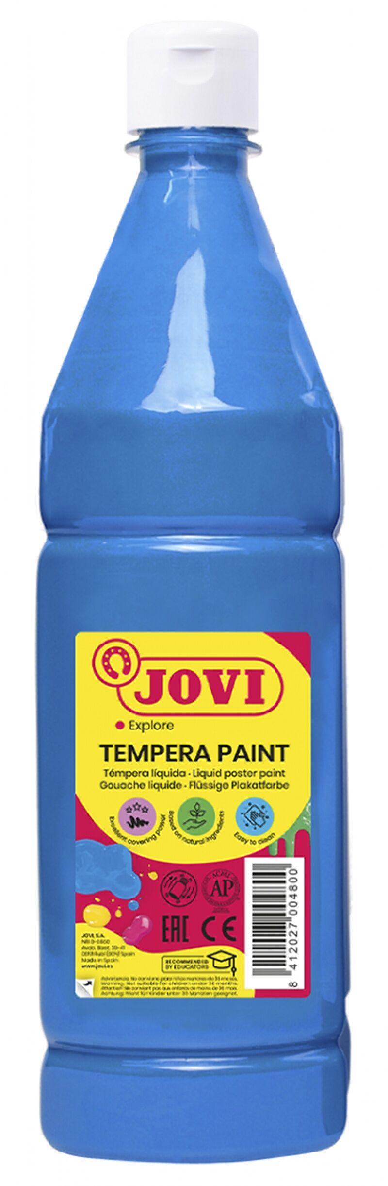 Farba plakatowa JOVI 1000ml turkusowa