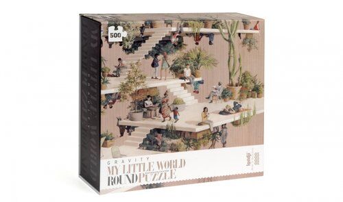 Puzzle okrągłe Grawitacja 500