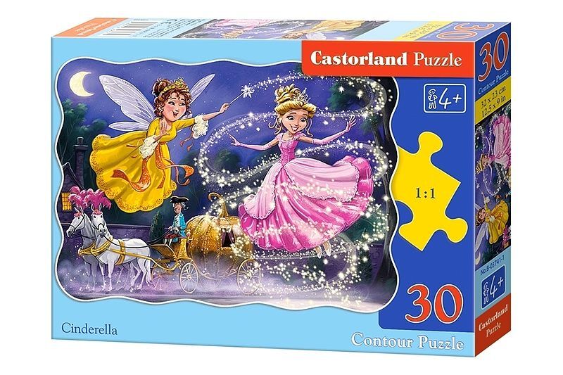 Puzzle 30 kopciuszek