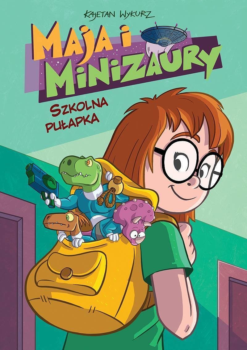 Maja i Minizaury - 02 - Szkolna pułapka