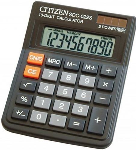 Kalkulator citizen biurowy 10 cyfrowy sdc-022sr