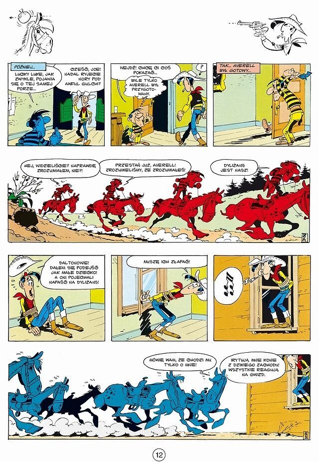 Lucky Luke - Daltonowie wciąż uciekają, Miasto duchów, Daltonowie odkupują winy