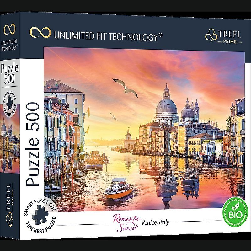 Trefl Puzzle 500 UFT Romantic Sunset: Venice, Italy