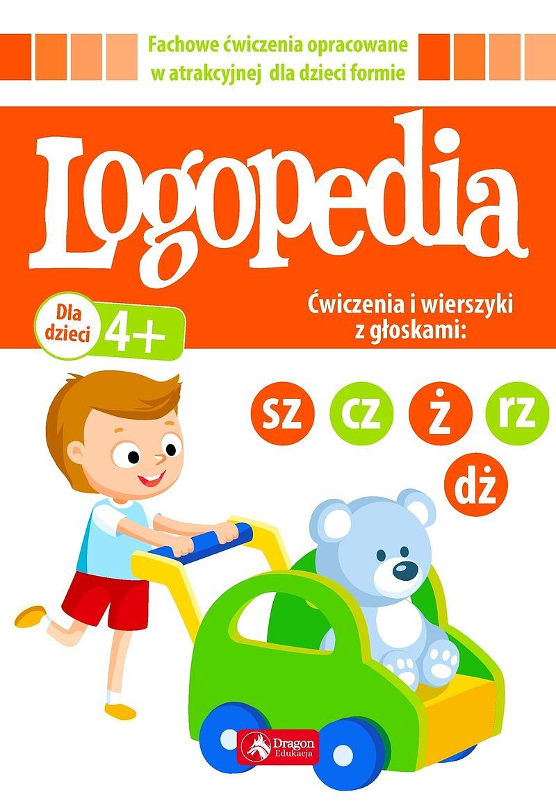 Logopedia. Ćwiczenia i wierszyki z głoskami "sz", "cz", "dż", "ż/rz"