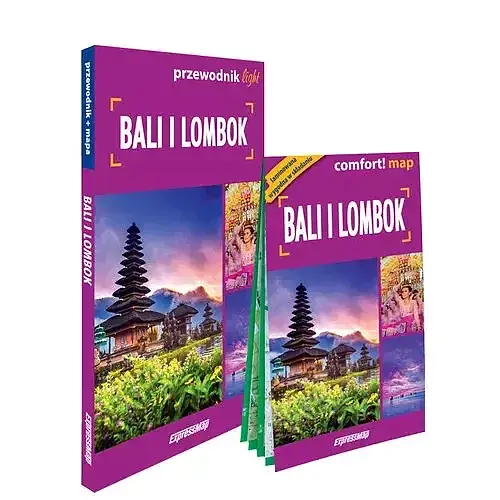 Bali i Lombok light przewodnik + mapa