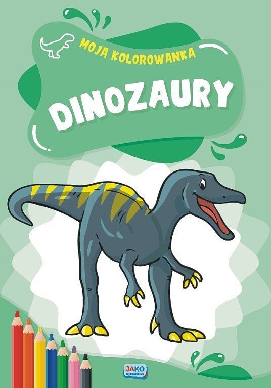Moja kolorowanka dinozaury