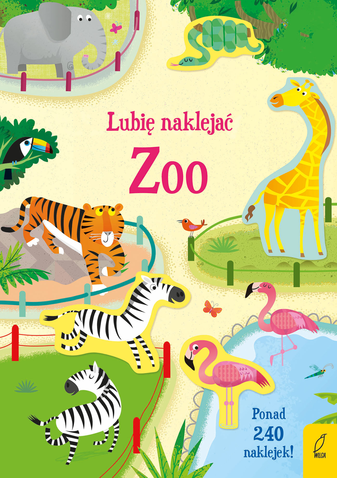 Lubię naklejać. Zoo