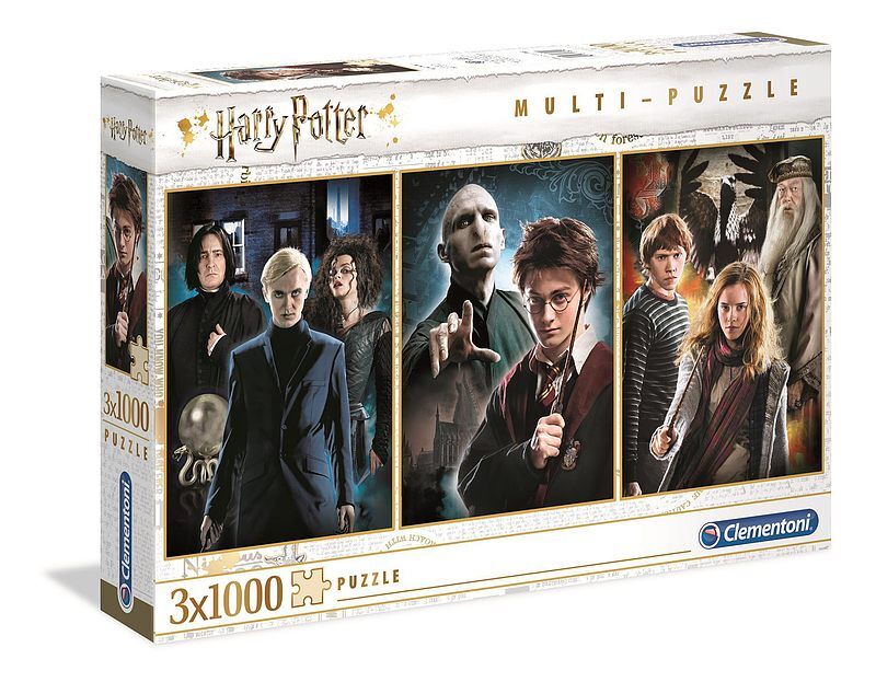 Puzzle 3x1000 harry potter 61884