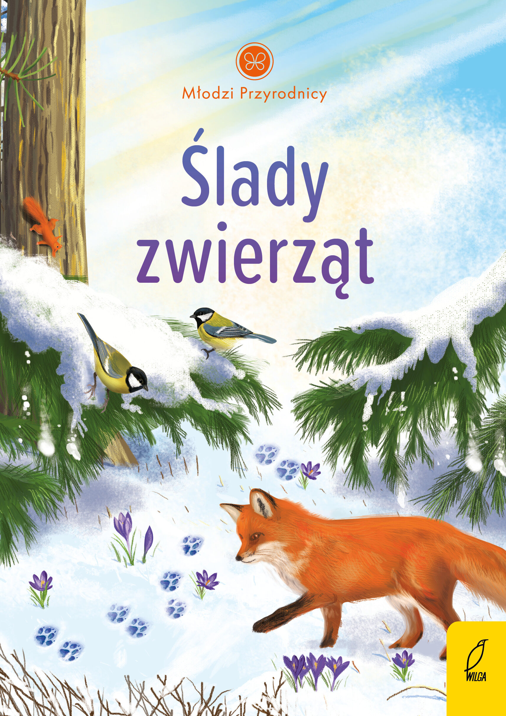 Młodzi przyrodnicy. Ślady zwierząt