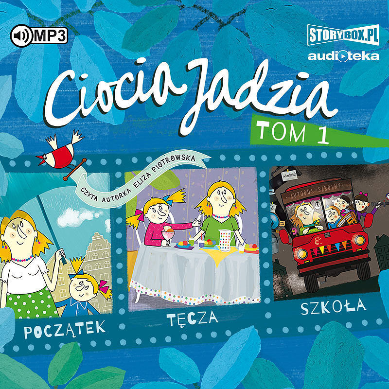 Cd mp3 początek. Tęcza. Szkoła. Ciocia jadzia. Tom 1