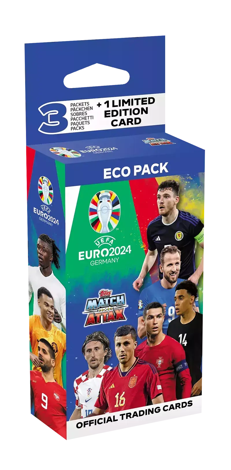 Euro 2024 topps cards eco pack