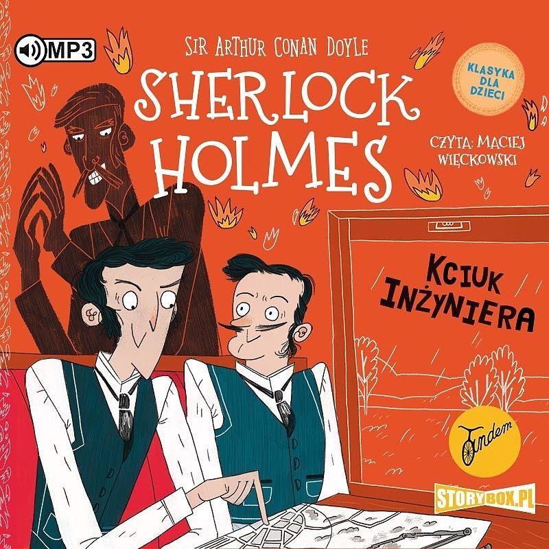 Cd mp3 kciuk inżyniera. Sherlock holmes. Tom 14