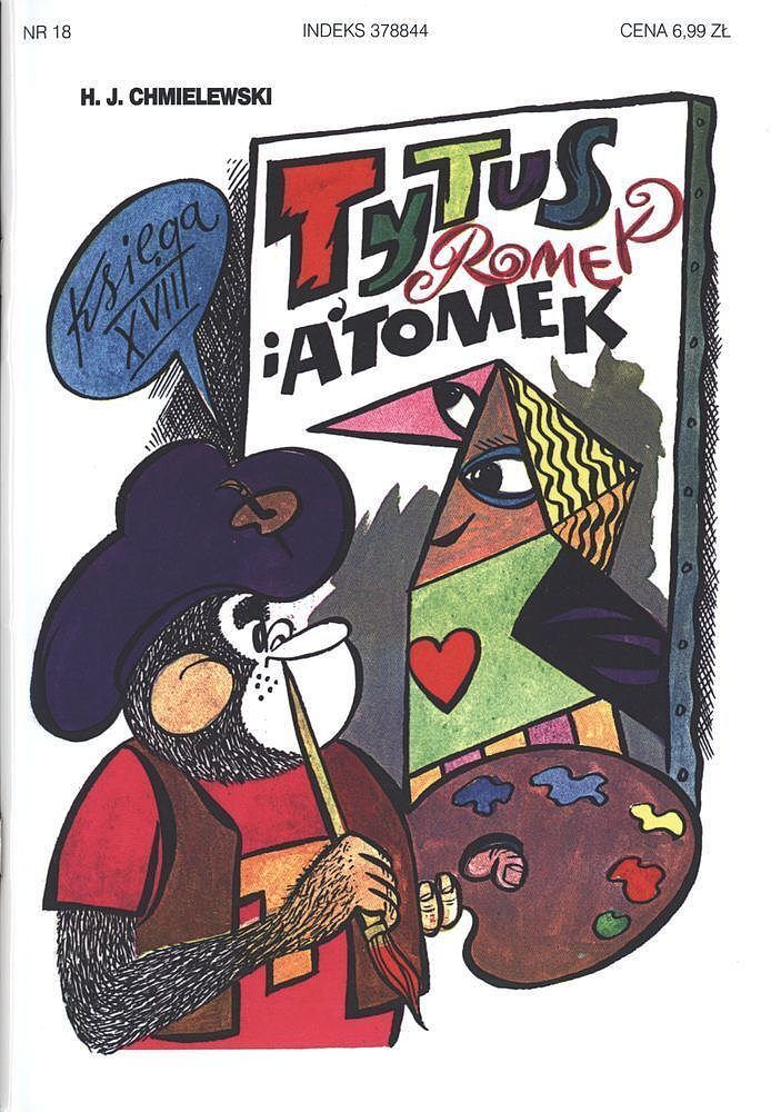 Tytus, Romek i A'Tomek. - 18 - Tytus malarzem