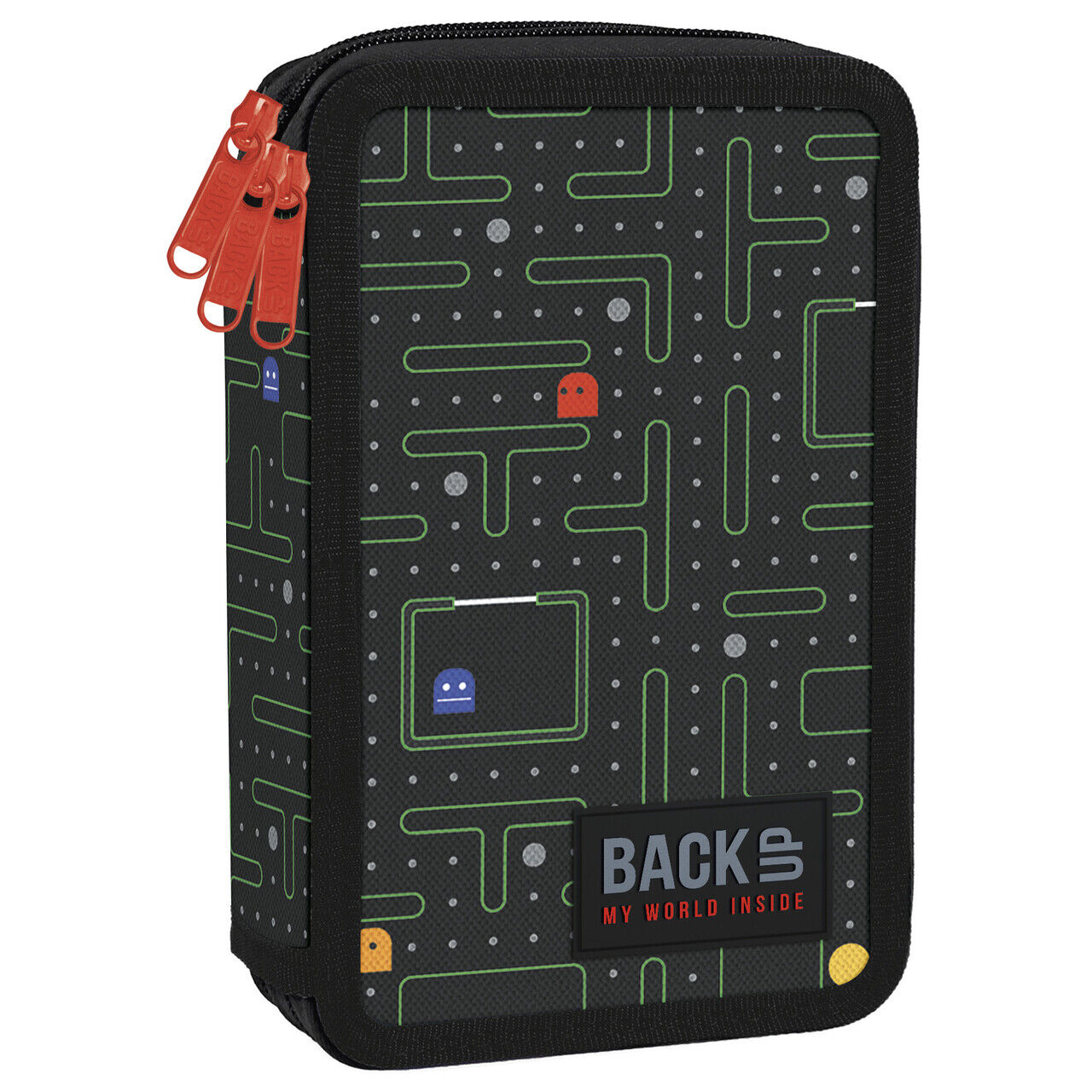 Piórnik 3-komorowy z wyposażeniem BACKUP 5 model EW102 labirynt