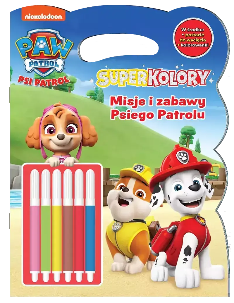 Psi Patrol. Superkolory cz. 6 Misje i zabawy Psiego Patrolu