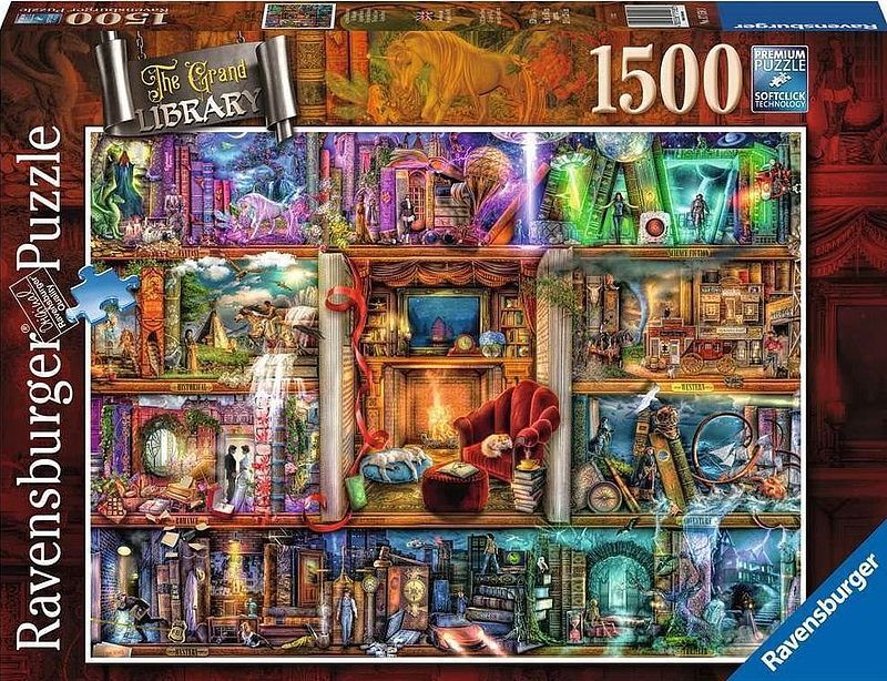 Puzzle 2d 1500 bogata bilblioteka 17158